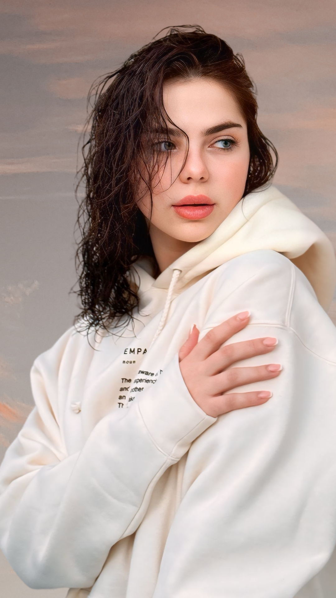 RealGal Oversized Unisex EMPATHY Hoodie