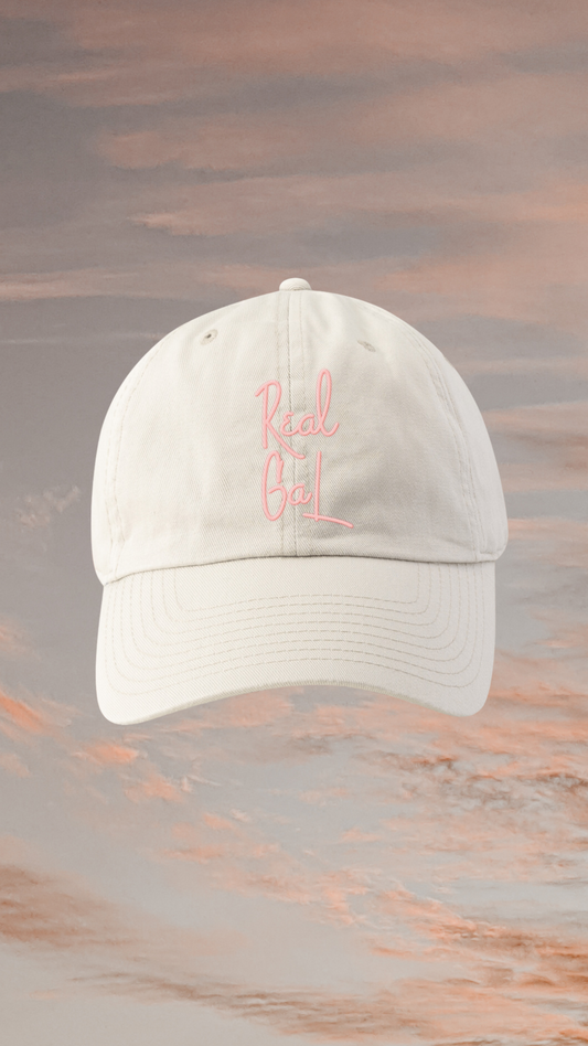 RealGal 6 Panel Low Profile Style Dad Hat