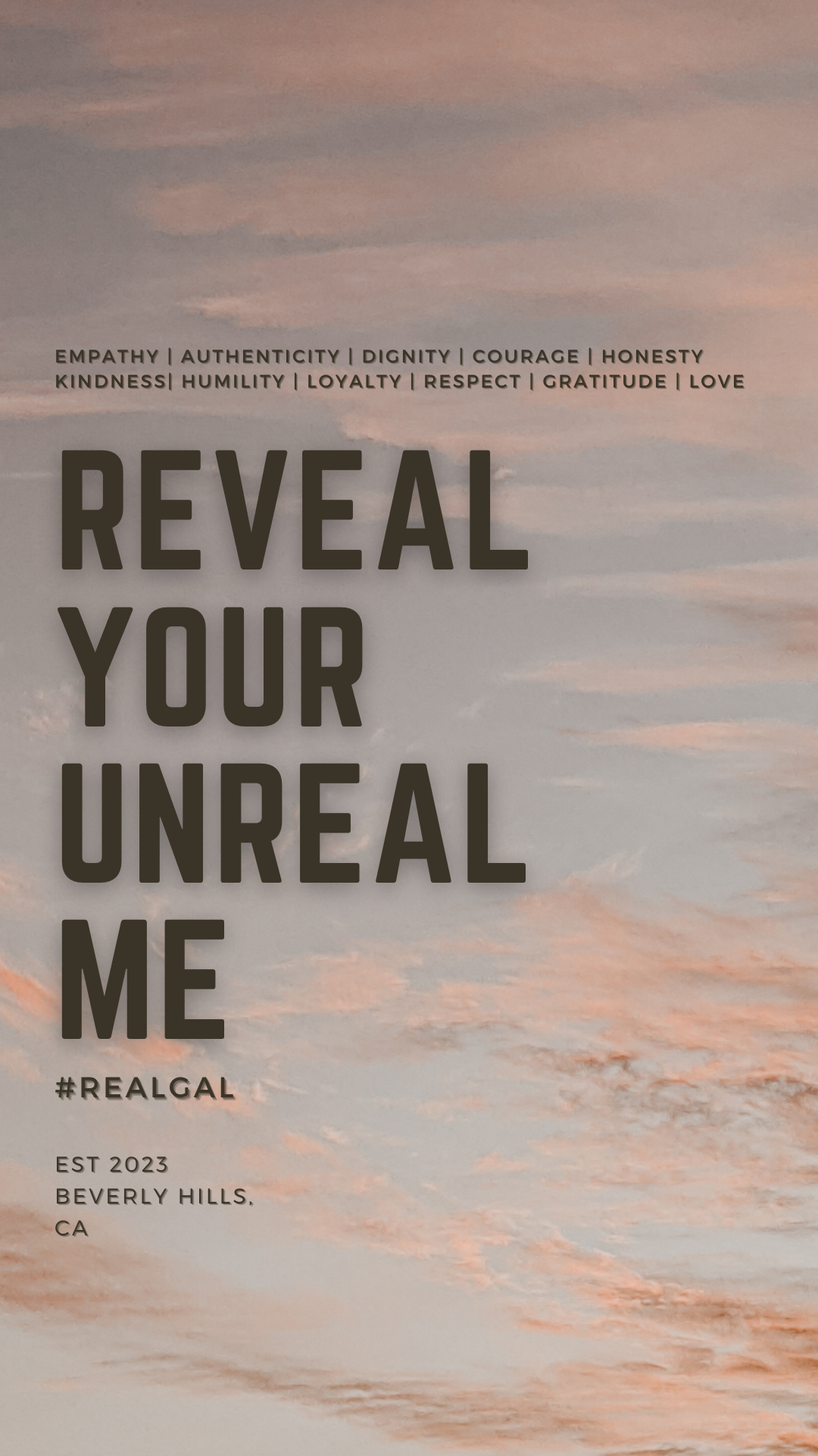 RealGal Oversized Unisex EMPATHY Hoodie